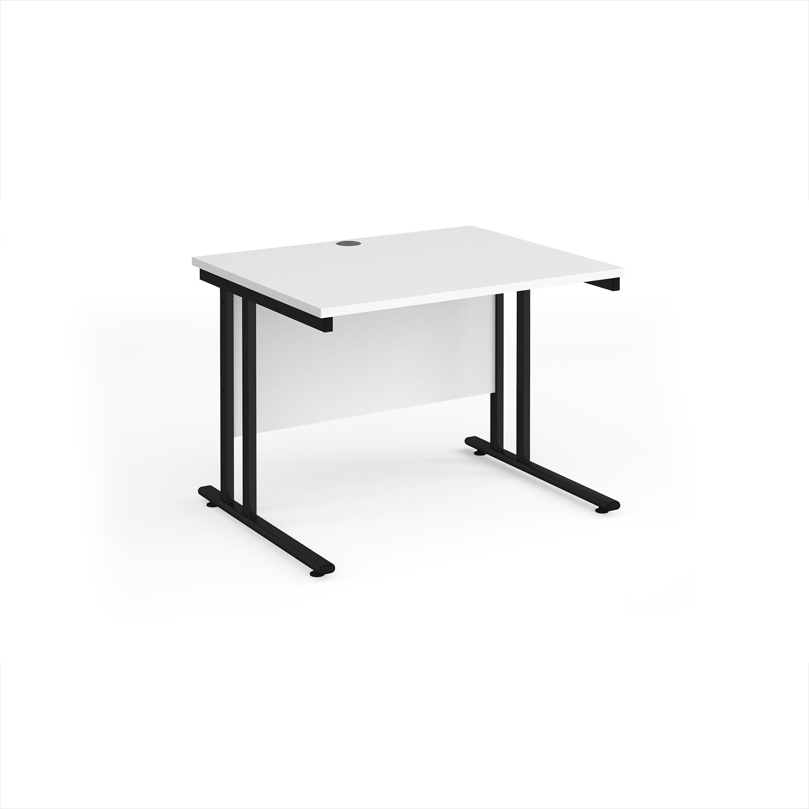 Maestro 25 cantilever 800mm deep desk