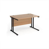 Maestro 25 cantilever 800mm deep desk