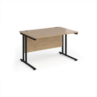 Maestro 25 cantilever 800mm deep desk