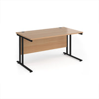 Maestro 25 cantilever 800mm deep desk