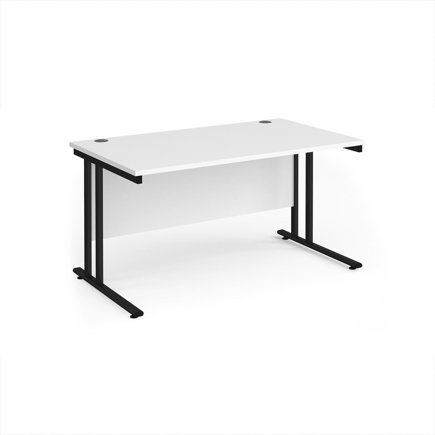 Maestro 25 cantilever 800mm deep desk