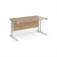 Maestro 25 cantilever 800mm deep desk