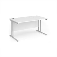 Maestro 25 cantilever 800mm deep desk