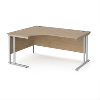 Maestro 25 cantilever left hand ergonomic desk