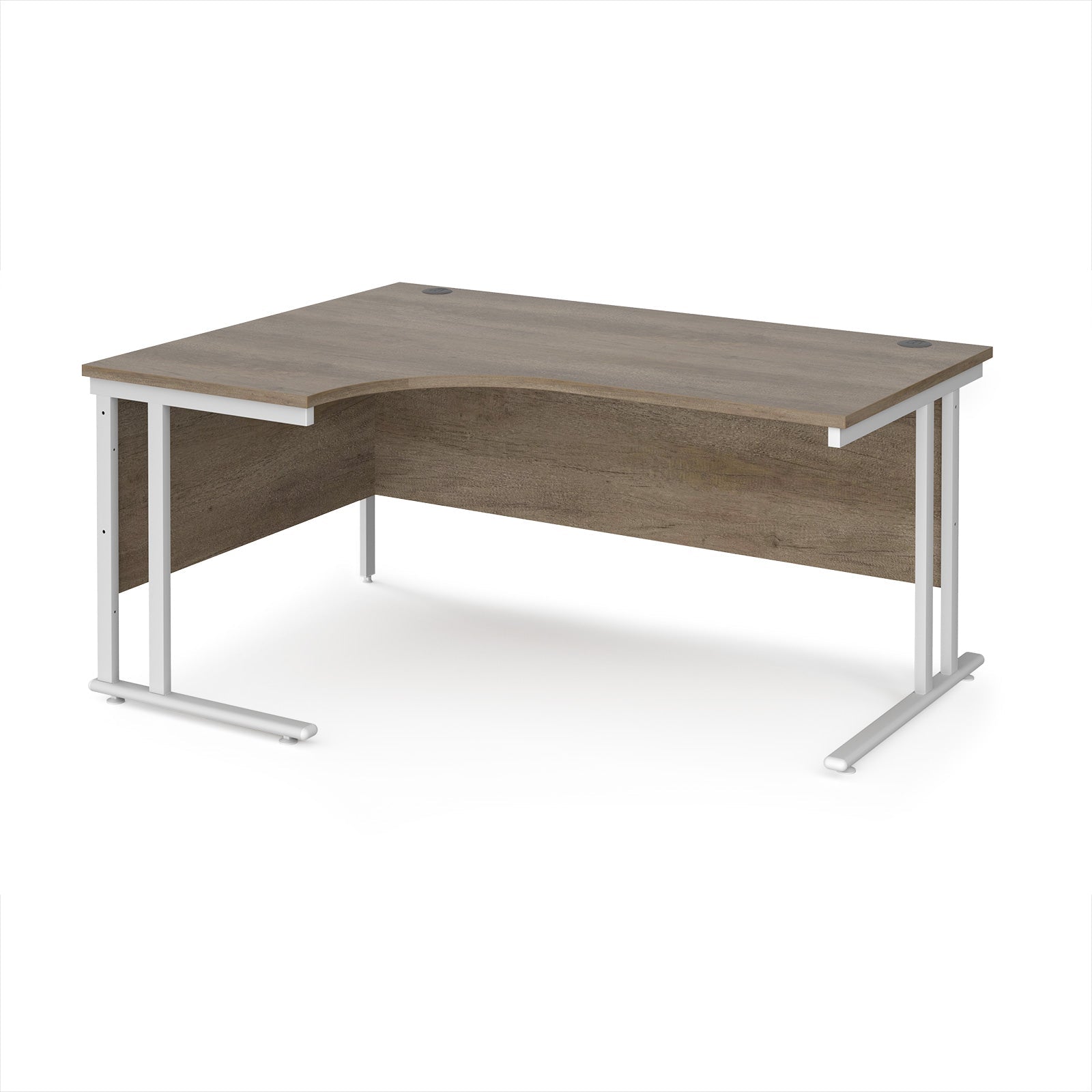 Maestro 25 cantilever left hand ergonomic desk