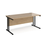 Maestro 25 cantilever 800mm deep desk
