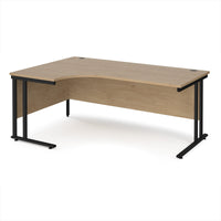 Maestro 25 cantilever left hand ergonomic desk