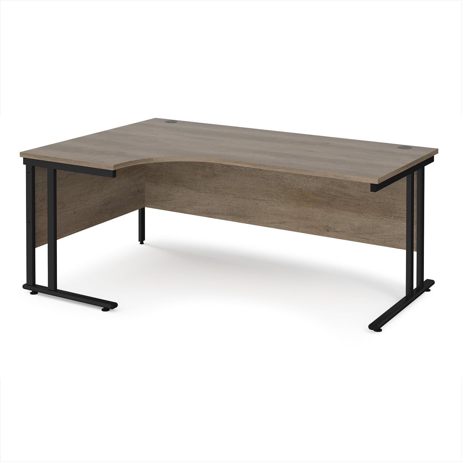 Maestro 25 cantilever left hand ergonomic desk