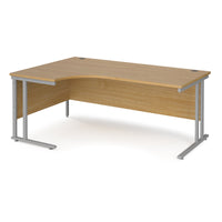Maestro 25 cantilever left hand ergonomic desk