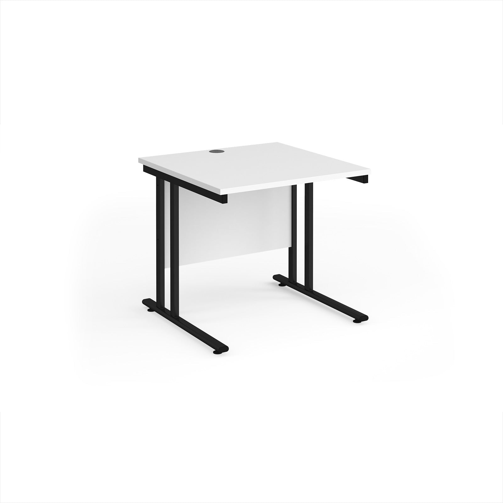 Maestro 25 cantilever 800mm deep desk