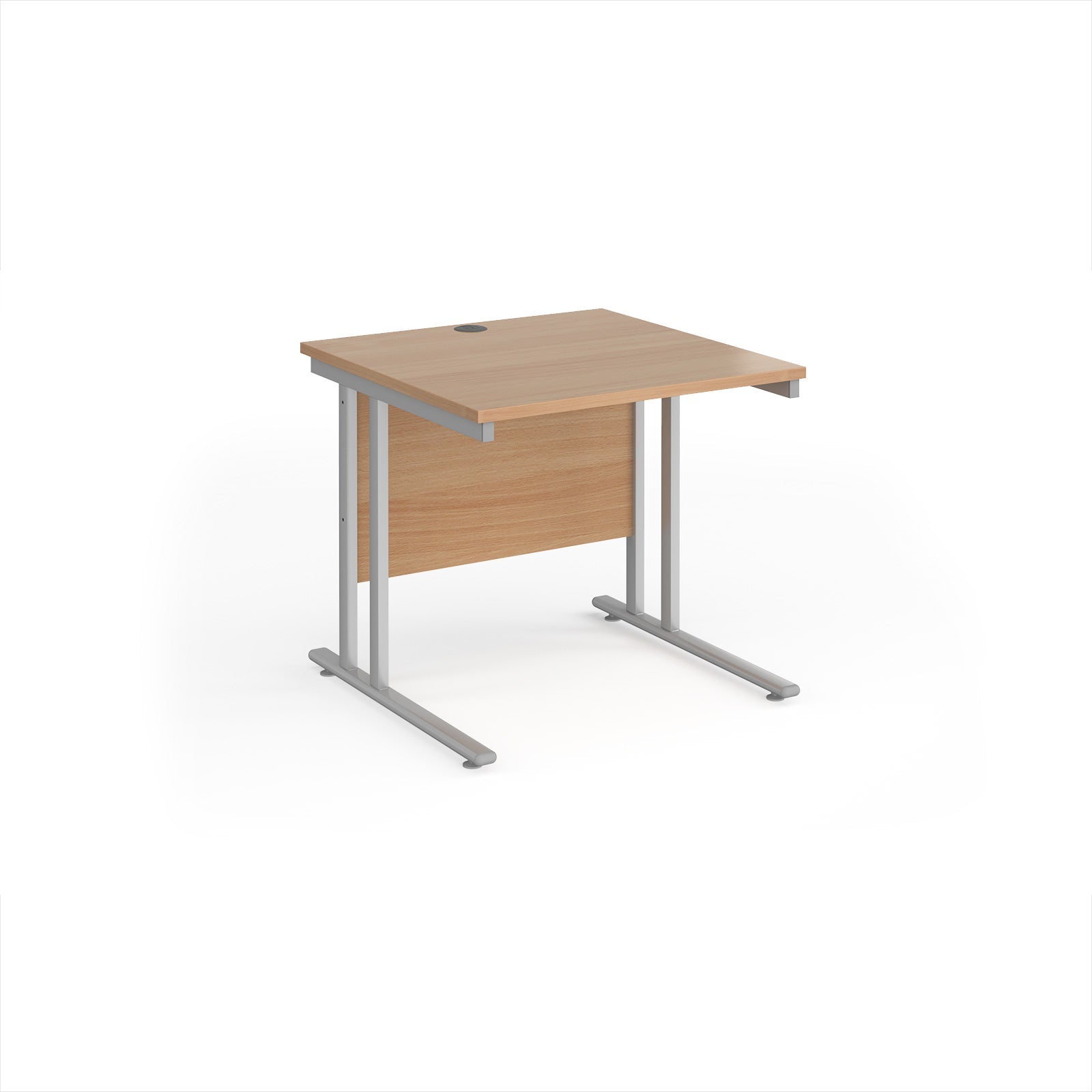 Maestro 25 cantilever 800mm deep desk
