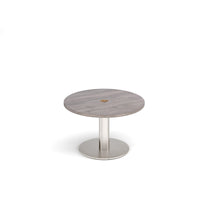 Monza circular power ready coffee table
