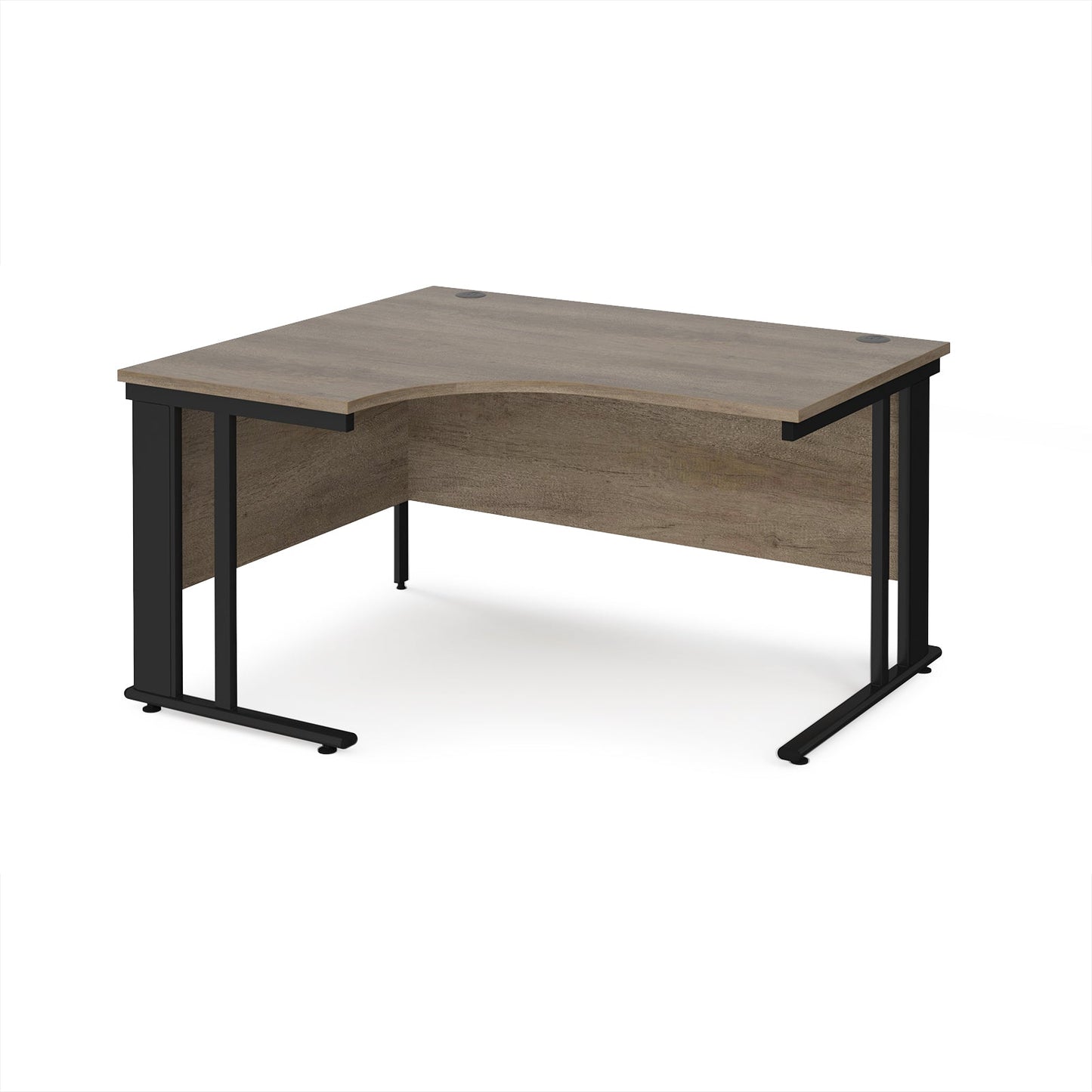Maestro 25 cable managed left hand ergonomic desk