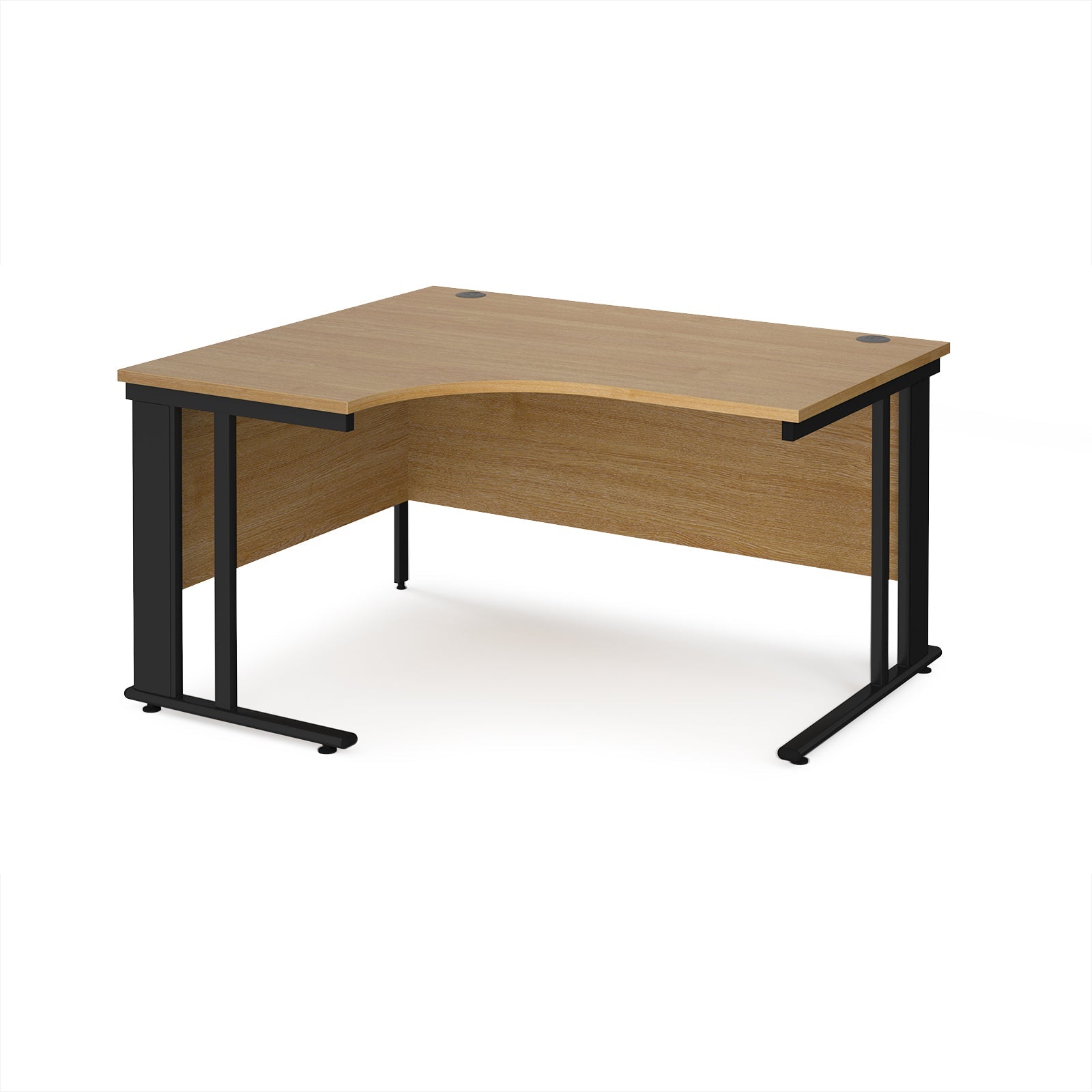 Maestro 25 cable managed left hand ergonomic desk