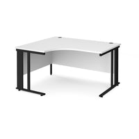 Maestro 25 cable managed left hand ergonomic desk
