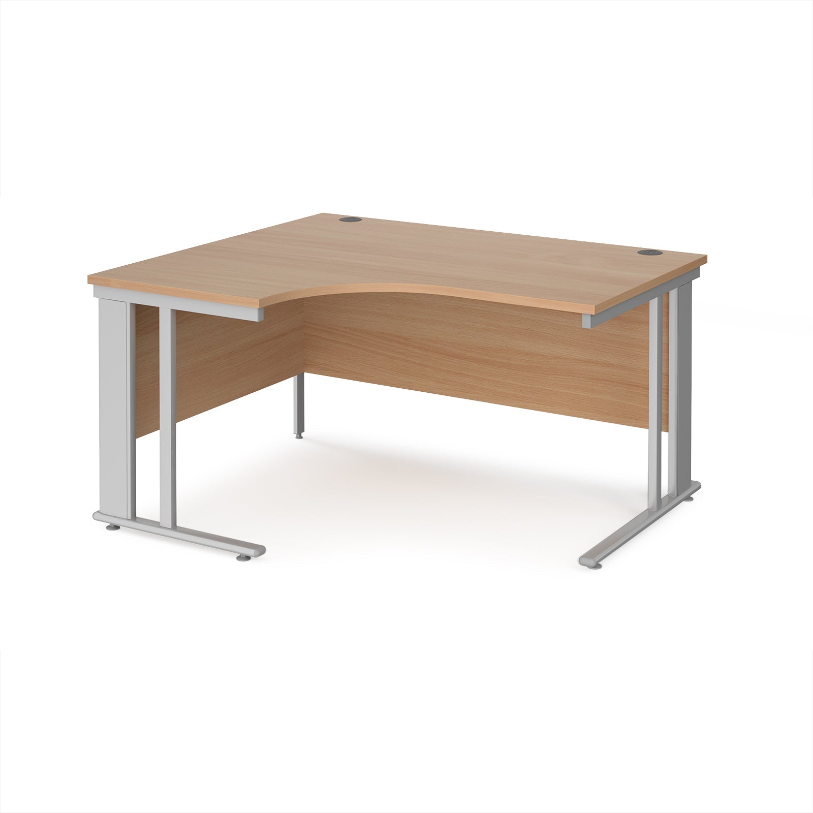 Maestro 25 cable managed left hand ergonomic desk