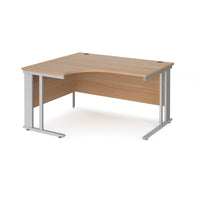 Maestro 25 cable managed left hand ergonomic desk
