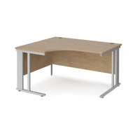 Maestro 25 cable managed left hand ergonomic desk