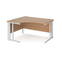 Maestro 25 cable managed left hand ergonomic desk