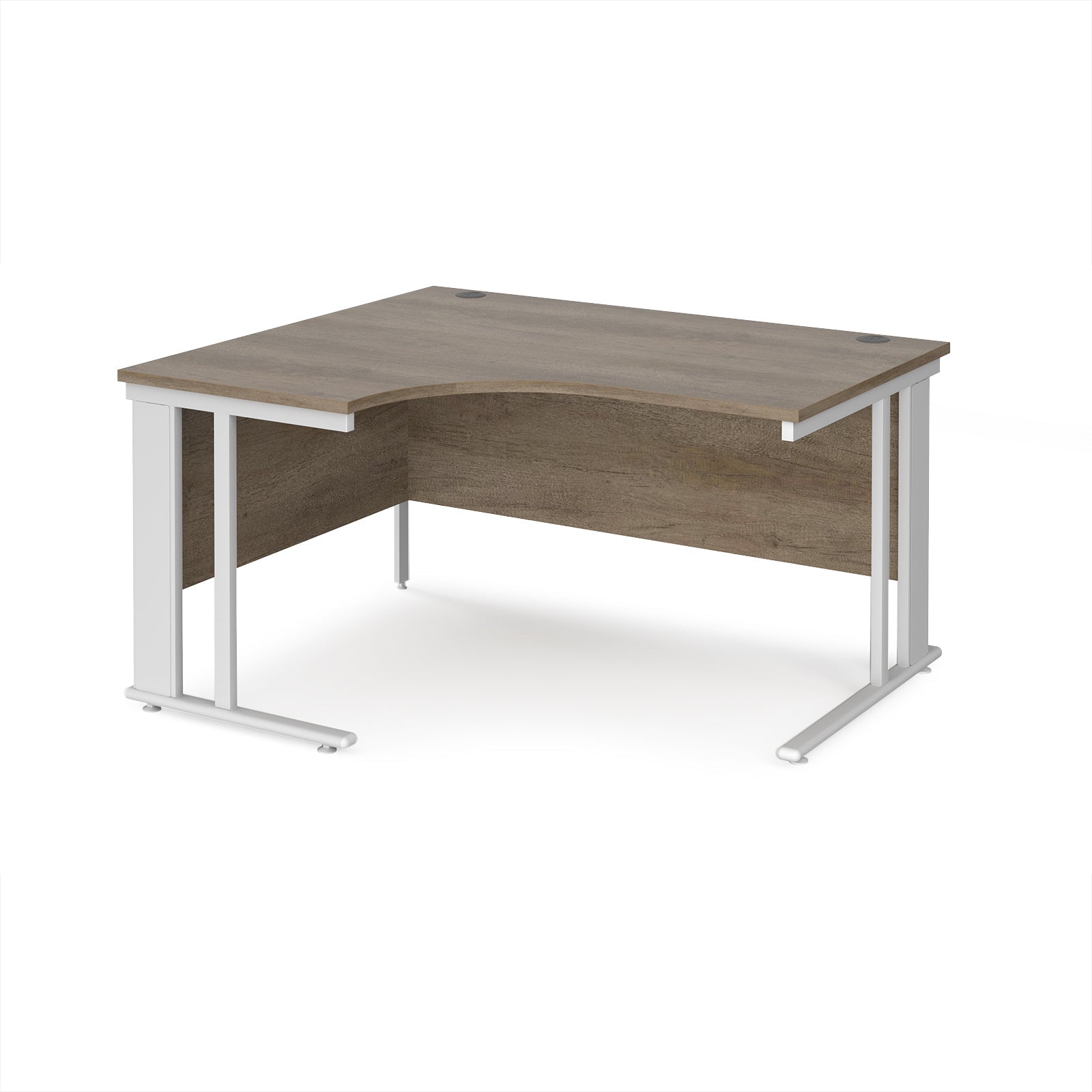 Maestro 25 cable managed left hand ergonomic desk