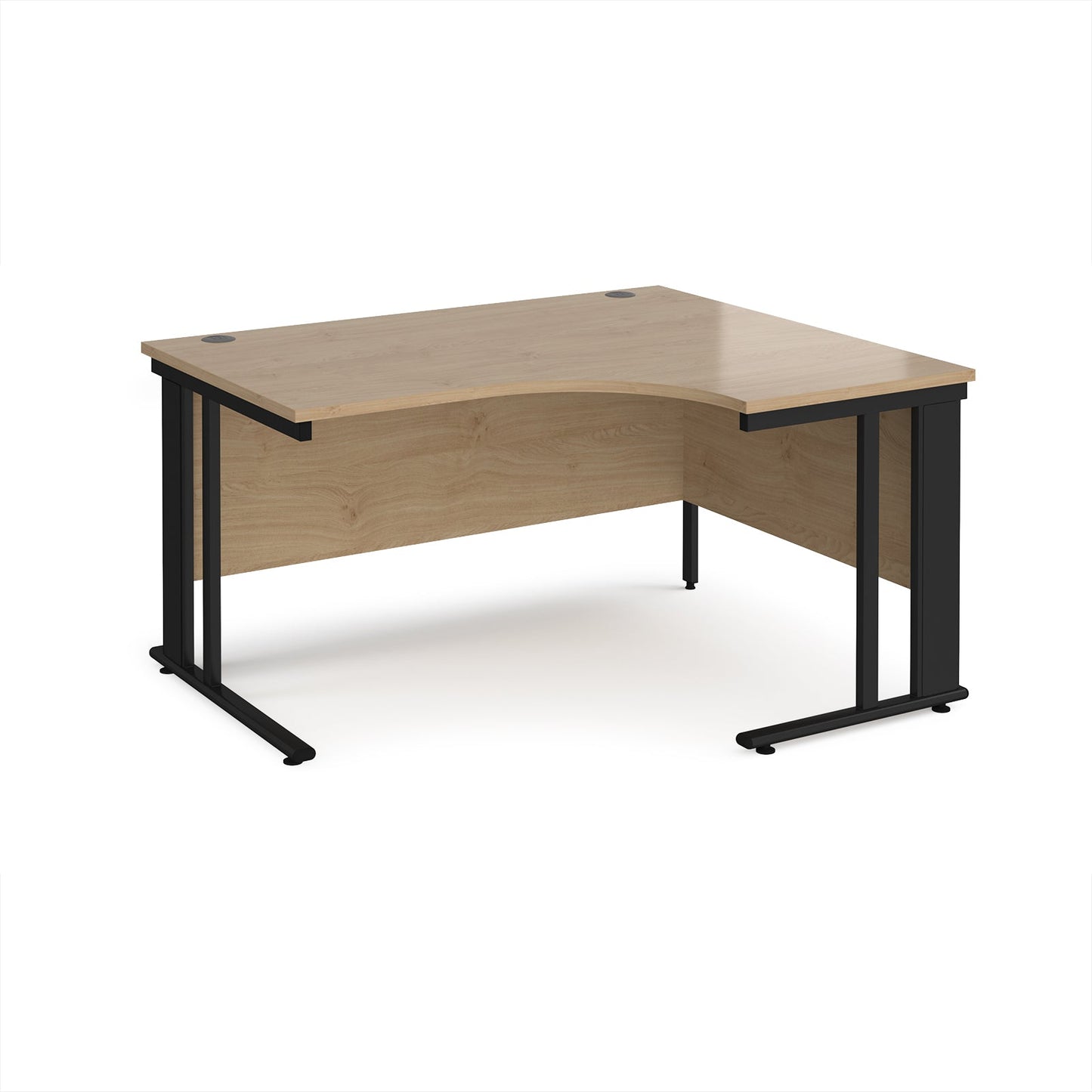 Maestro 25 cable managed right hand ergonomic desk