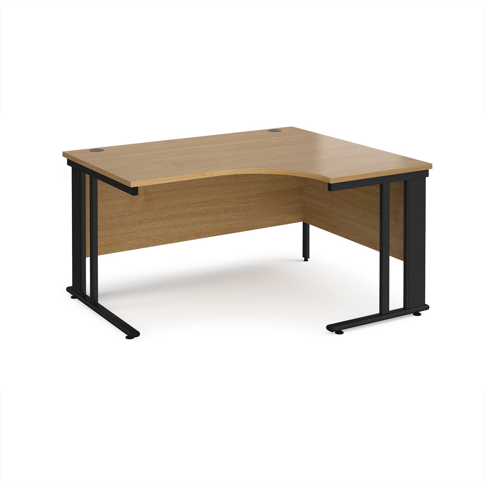 Maestro 25 cable managed right hand ergonomic desk