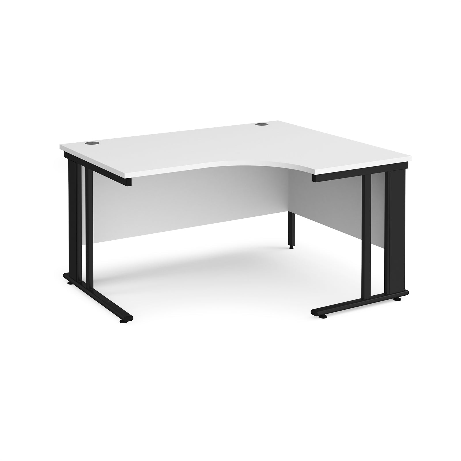 Maestro 25 cable managed right hand ergonomic desk