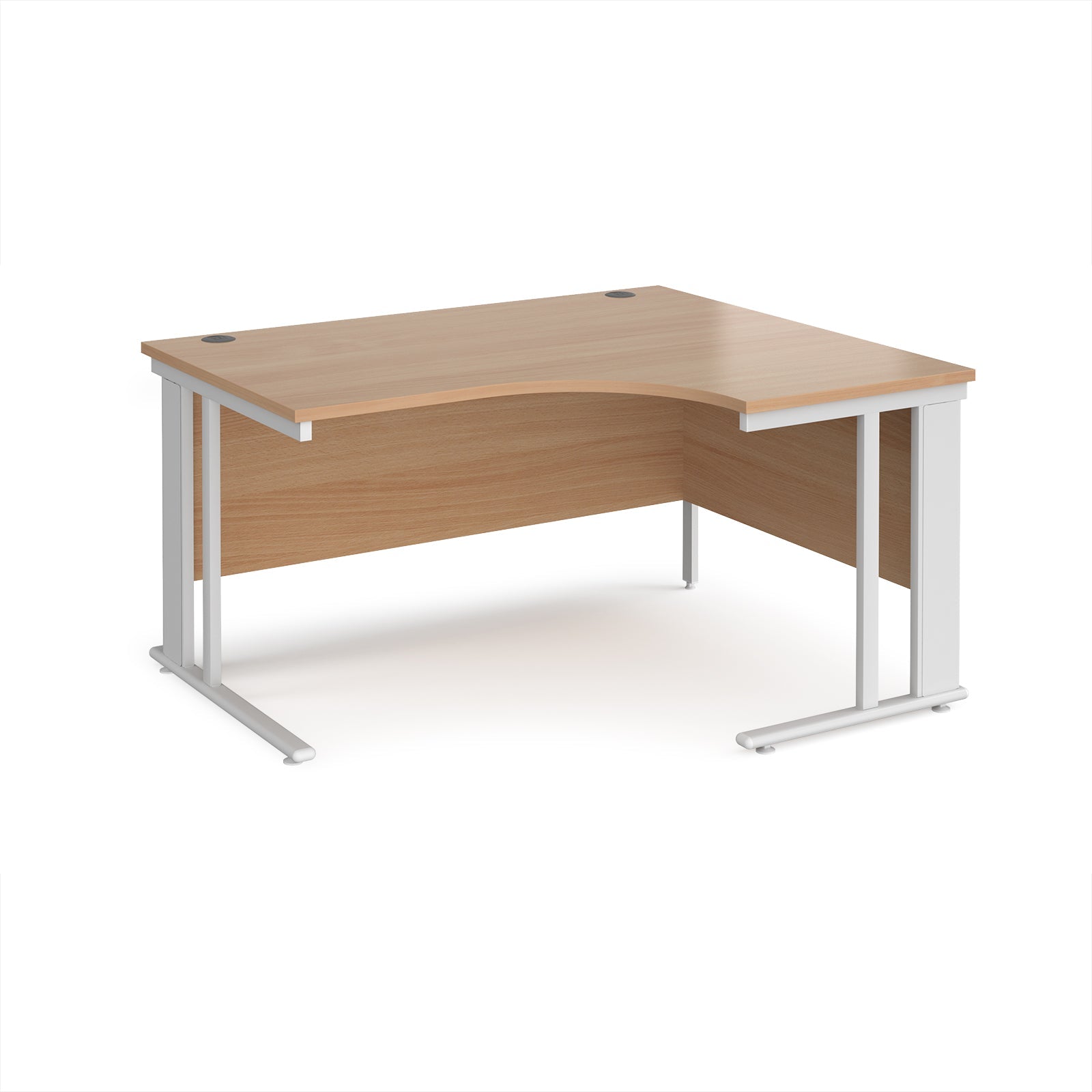 Maestro 25 cable managed right hand ergonomic desk