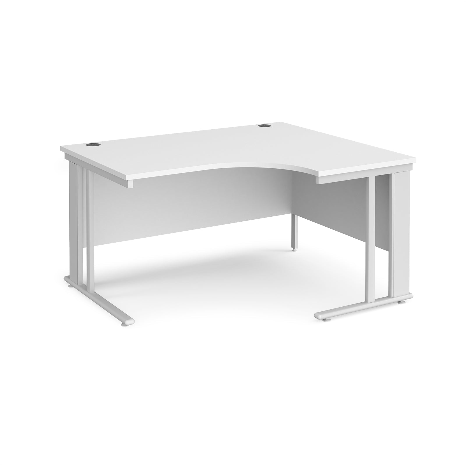 Maestro 25 cable managed right hand ergonomic desk