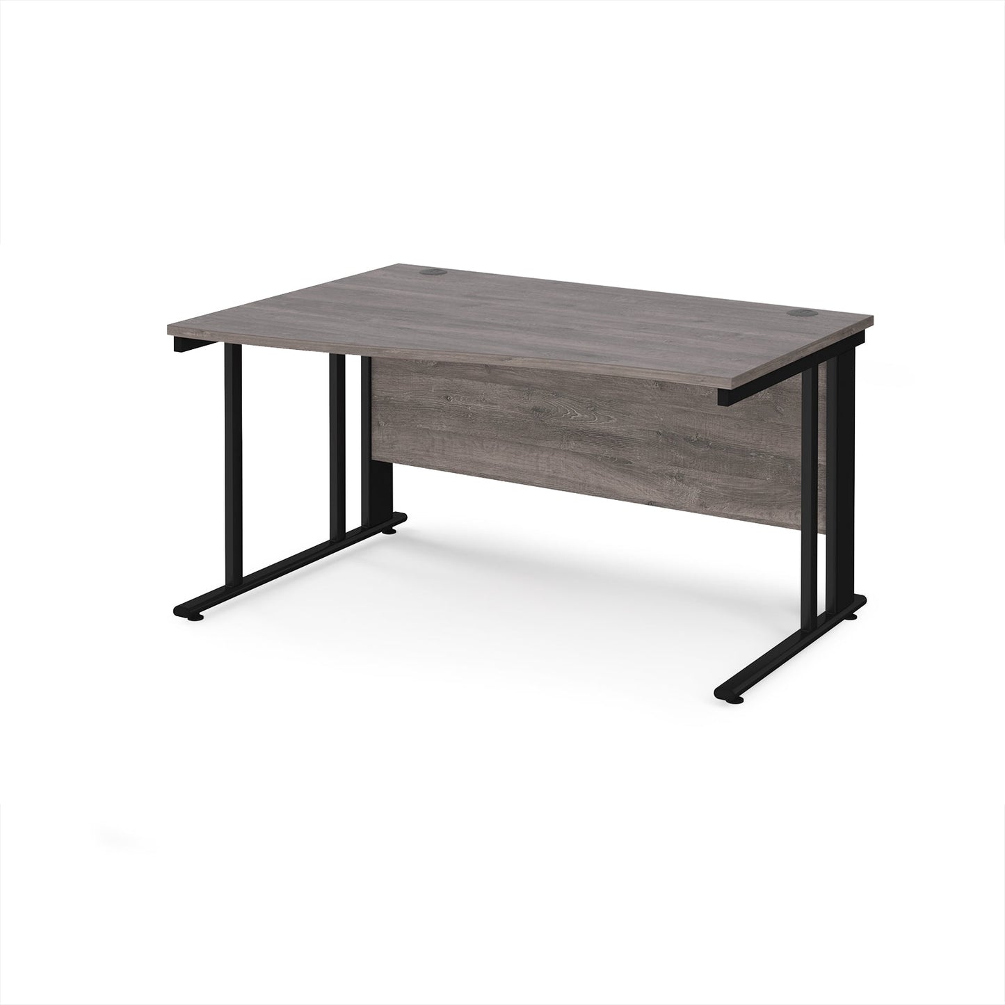 Maestro 25 cable managed left hand wave desk