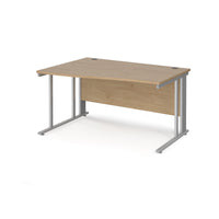 Maestro 25 cable managed left hand wave desk