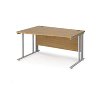 Maestro 25 cable managed left hand wave desk