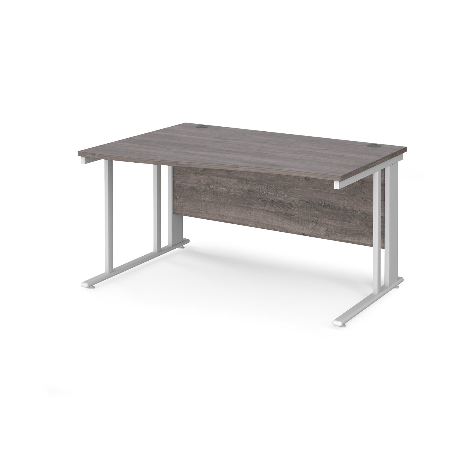 Maestro 25 cable managed left hand wave desk