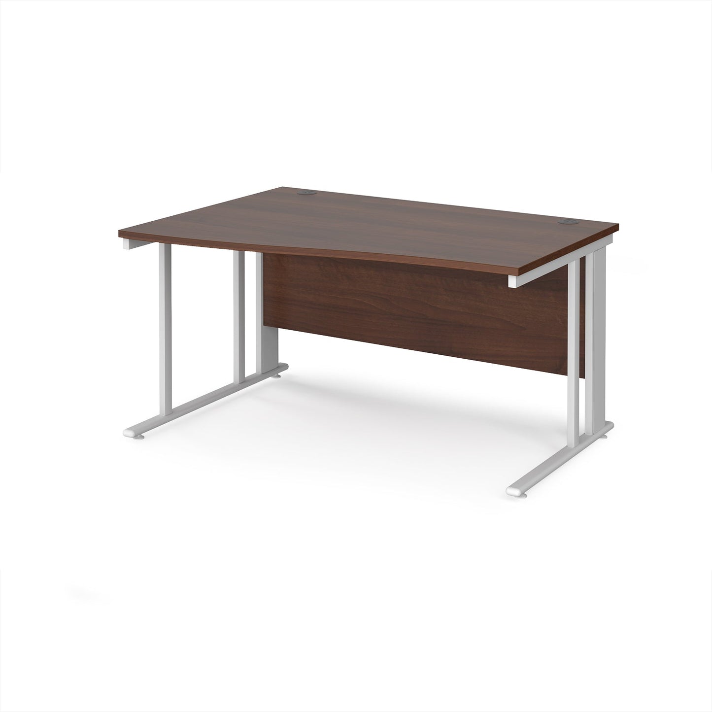 Maestro 25 cable managed left hand wave desk