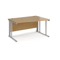 Maestro 25 cable managed right hand wave desk