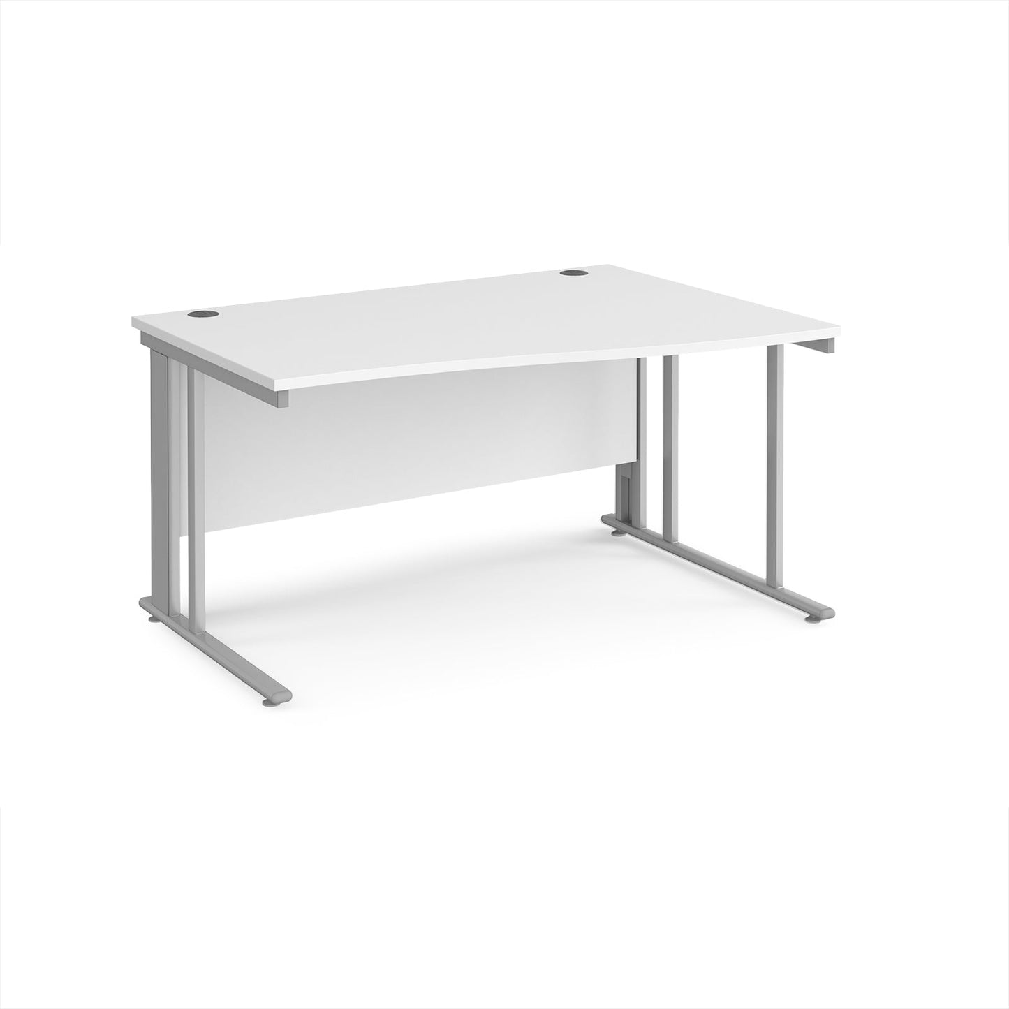Maestro 25 cable managed right hand wave desk
