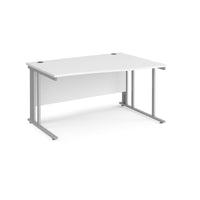 Maestro 25 cable managed right hand wave desk