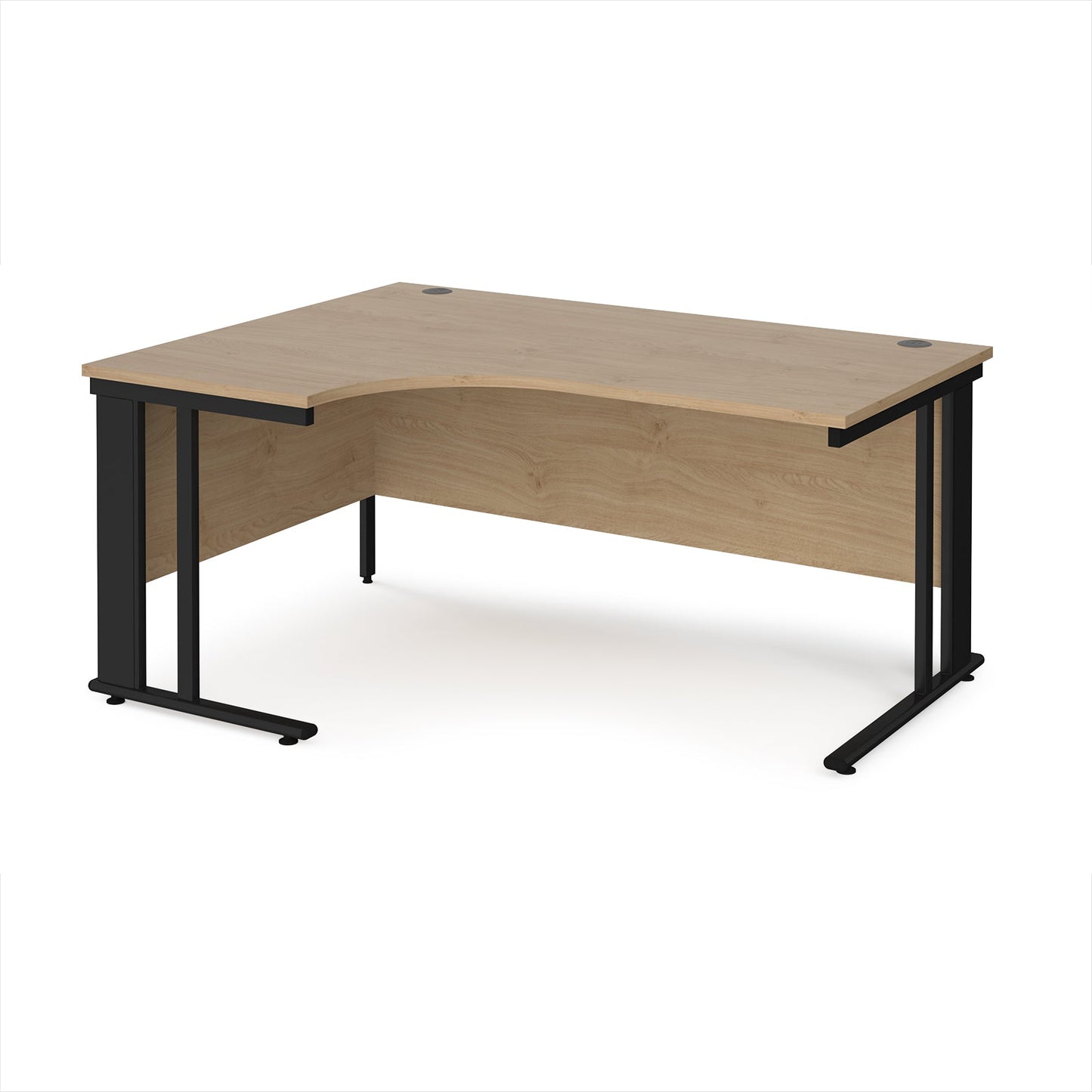 Maestro 25 cable managed left hand ergonomic desk