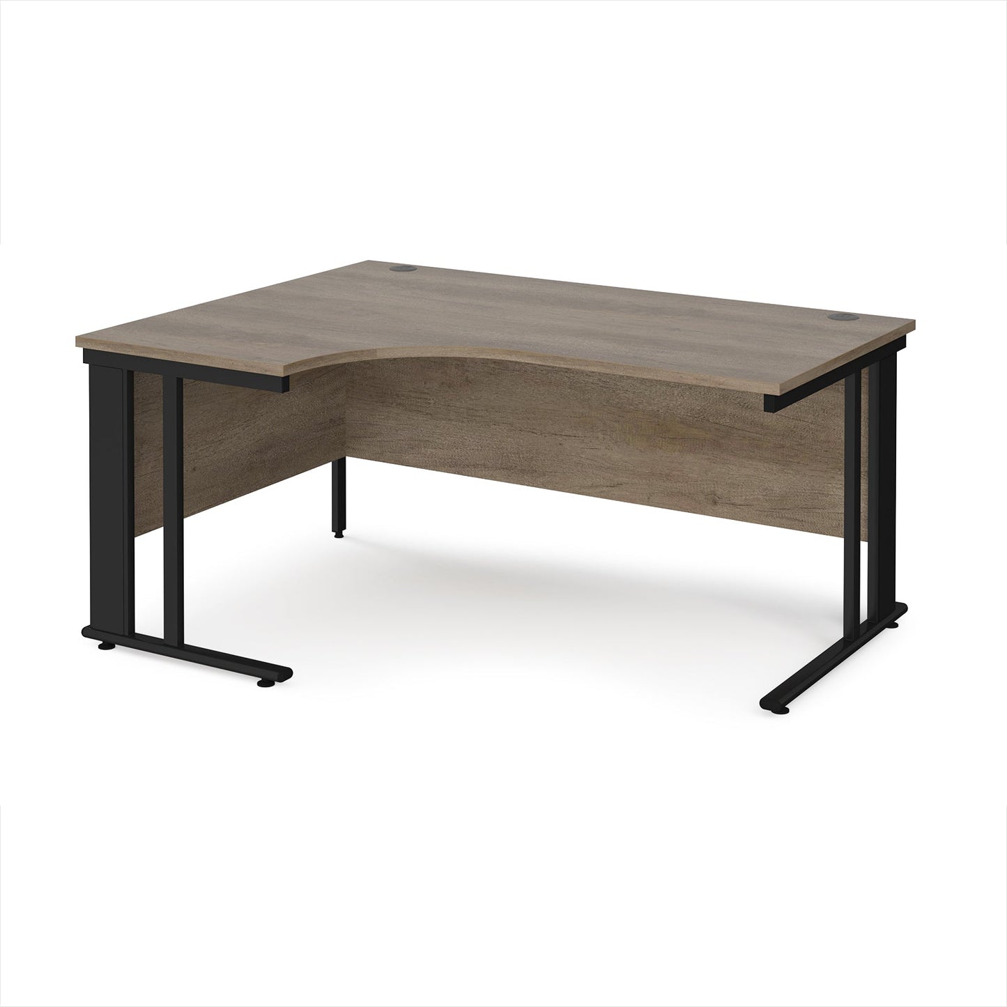 Maestro 25 cable managed left hand ergonomic desk