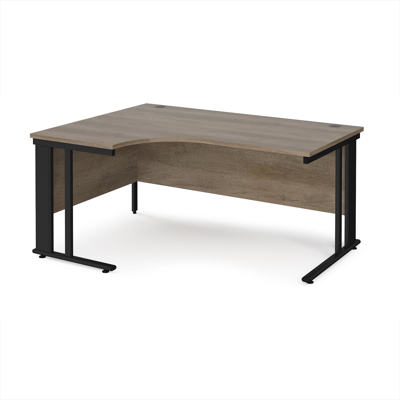 Maestro 25 cable managed left hand ergonomic desk