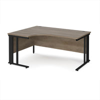 Maestro 25 cable managed left hand ergonomic desk