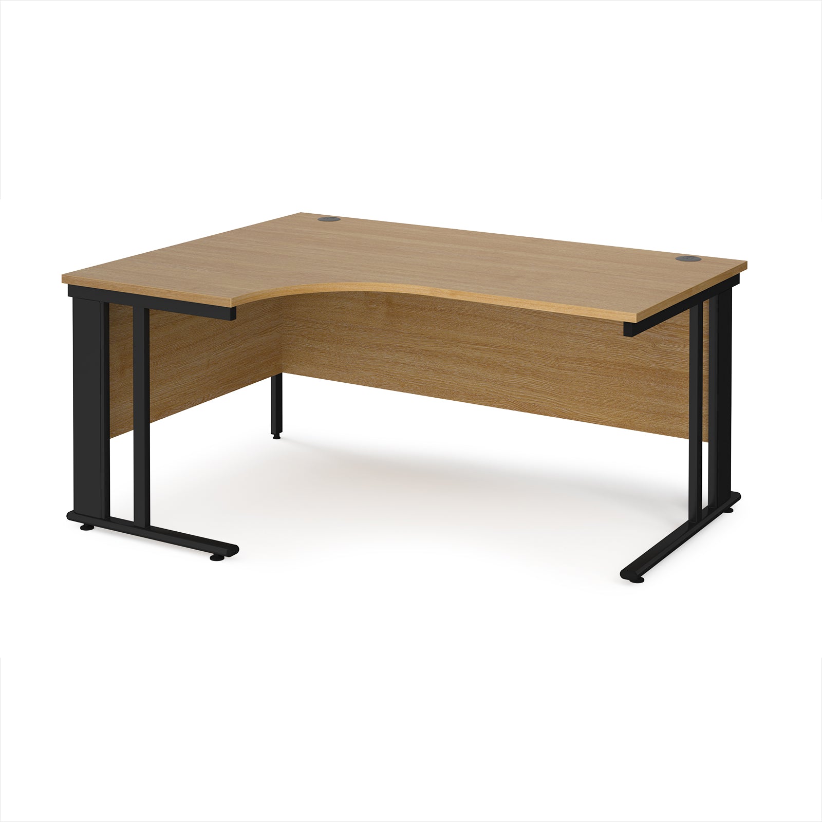 Maestro 25 cable managed left hand ergonomic desk