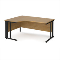 Maestro 25 cable managed left hand ergonomic desk