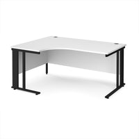 Maestro 25 cable managed left hand ergonomic desk
