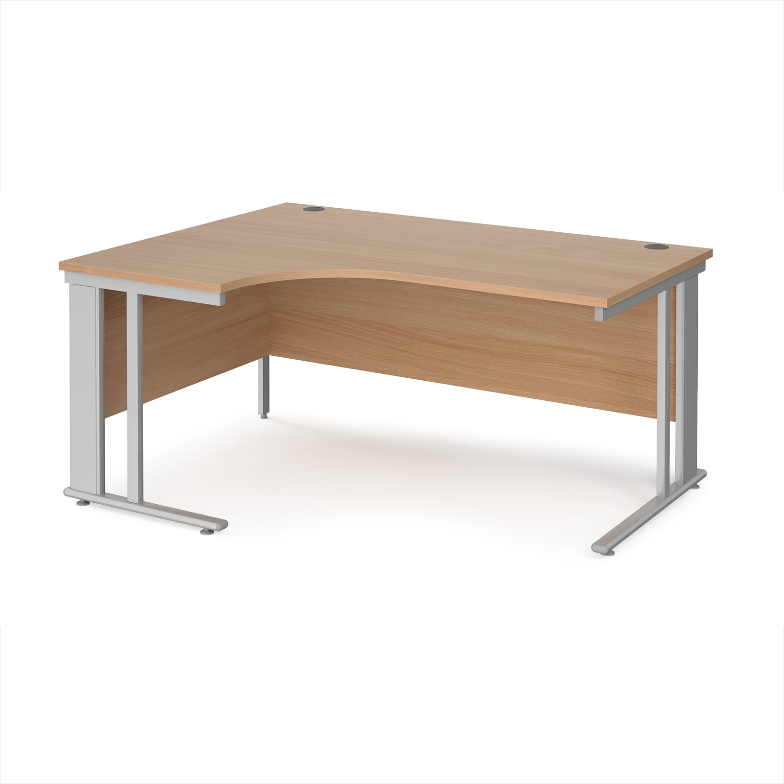 Maestro 25 cable managed left hand ergonomic desk