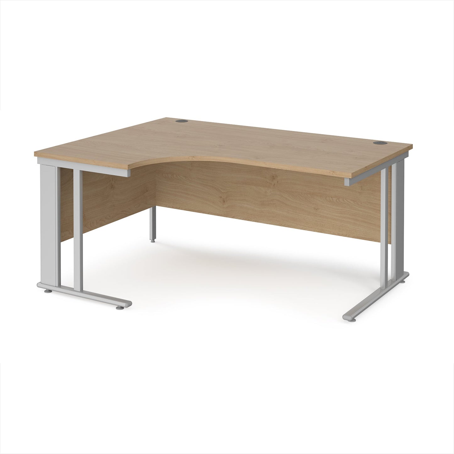 Maestro 25 cable managed left hand ergonomic desk