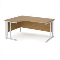 Maestro 25 cable managed left hand ergonomic desk