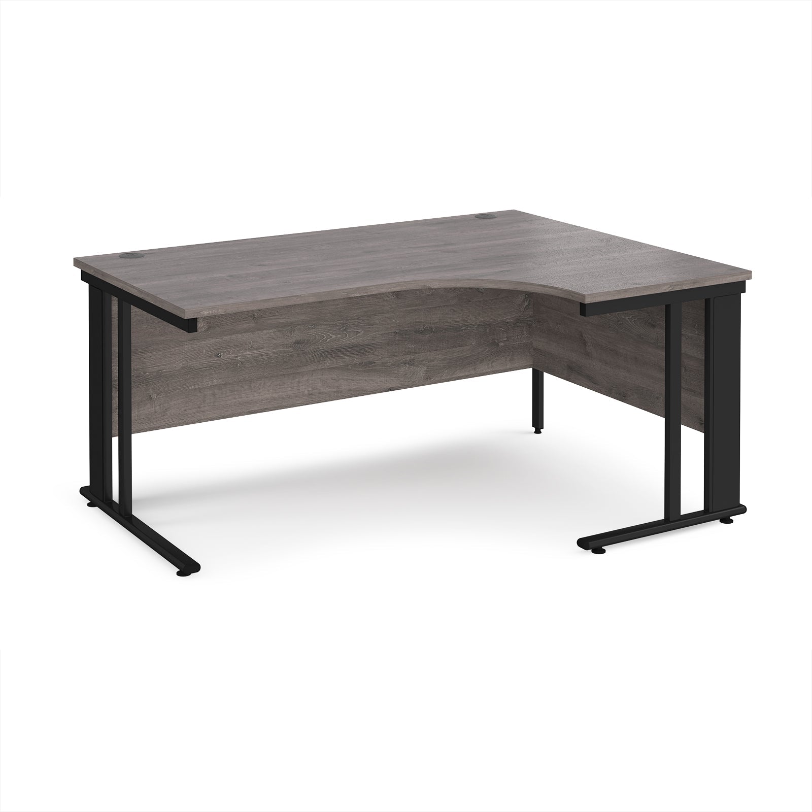 Maestro 25 cable managed right hand ergonomic desk