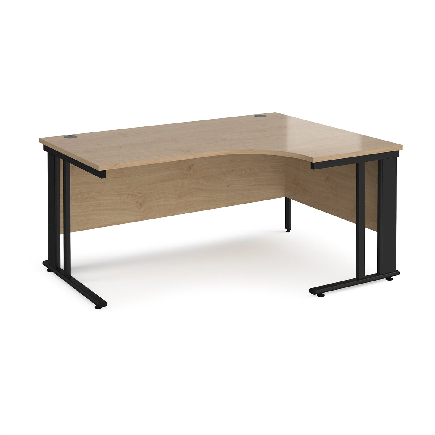 Maestro 25 cable managed right hand ergonomic desk