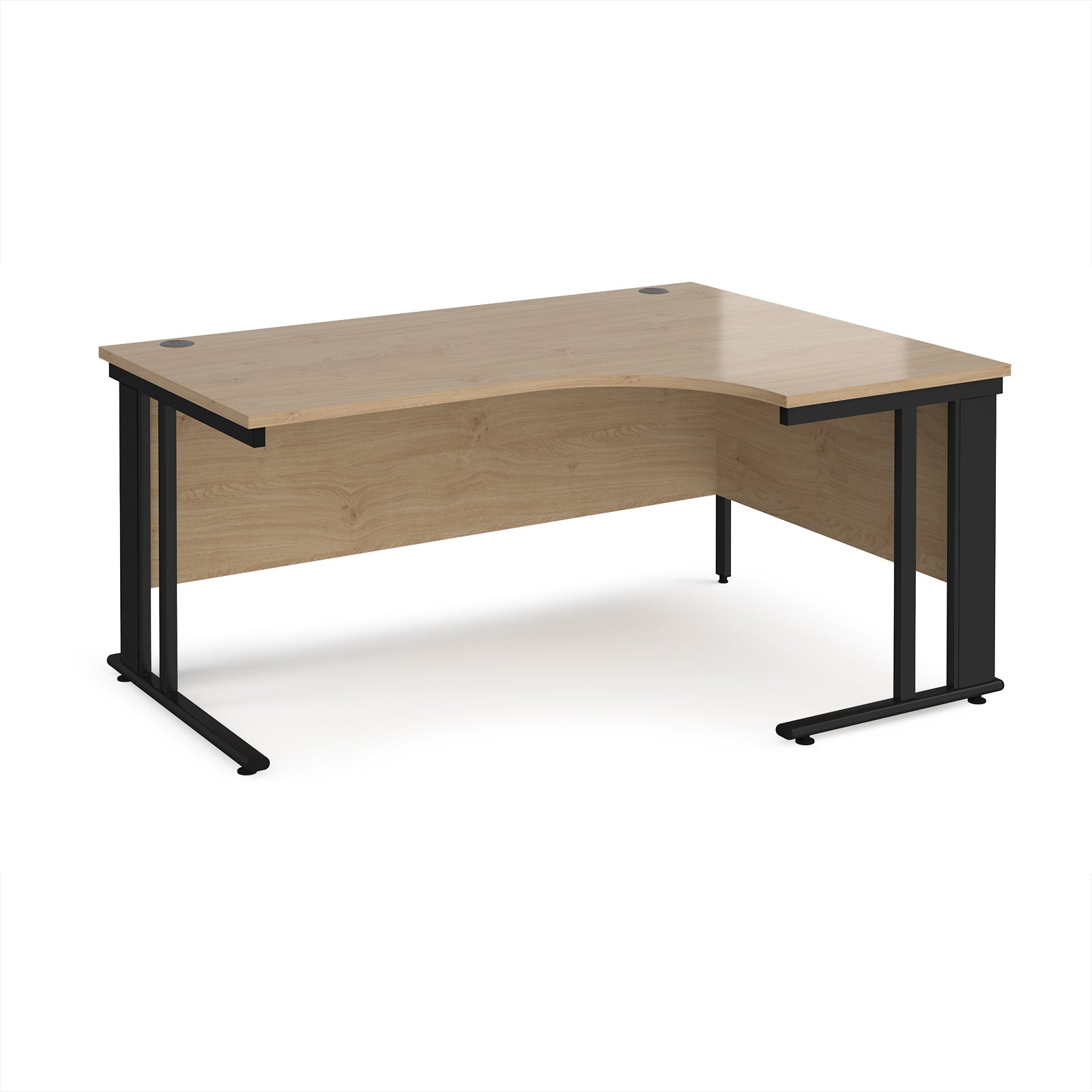 Maestro 25 cable managed right hand ergonomic desk